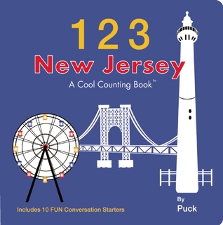 123 New Jersey: A perfect book for summer reading (Cool Counting Books)