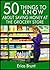 50 Things to Know About Saving Money at the Grocery Store: What Your Grocer Won't Tell You (50 Things to Know Saving Money)
