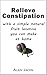 Relieve Constipation: With a Simple Natural Fruit Laxative You Can Make at Home
