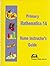 Primary Mathematics, Level 1A: Home Instructor's Guide