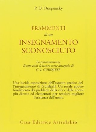 Frammenti di un insegnamento sconosciuto