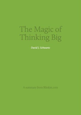 Key insights from The Magic of Thinking Big (Blinkist Summaries)