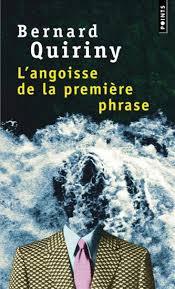 L'angoisse De La Première Phrase