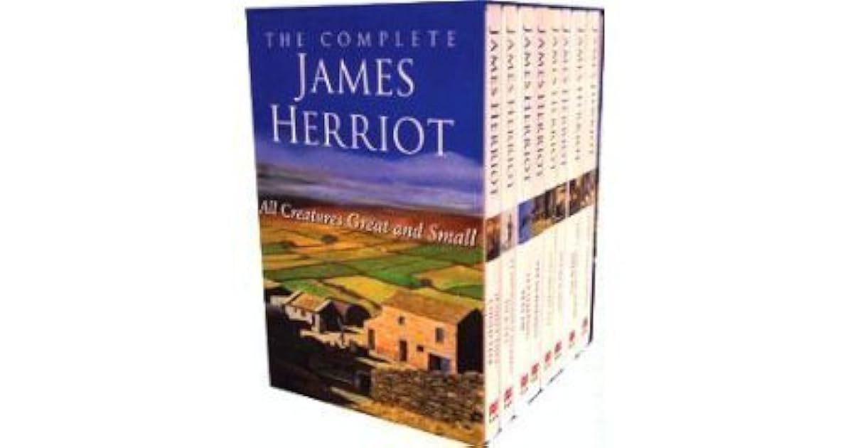 Complete James Herriot Boxed Set 8 Book Collection by James Herriot