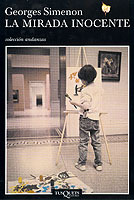 Portada de La mirada inocente, de Georges Simenon