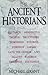 The Ancient Historians