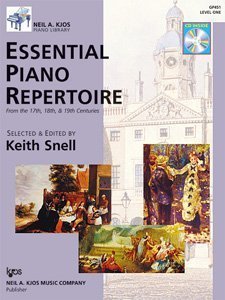 Essential Piano Repertoire of the 17th, 18th, & 19th Centuries Level 1 (Paperback)