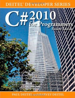 C# 2010 for Programmers (Deitel Developer Series)