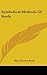 Symbolical Methods Of Study