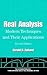 Real Analysis: Modern Techniques and Their Applications
