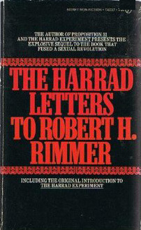 The Harrad Letters to Robert H. Rimmer (Mass Market Paperback)