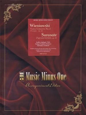 Music CD:    Music Minus One Violin: Wieniawski Violin Concerto No. 2 In D Minor, Op. 22; Sarasate Zigeunerweisen ('Gypsy Ways'), Op. 20 (Book & Cd)