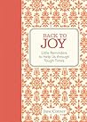 Back to Joy: Litt...