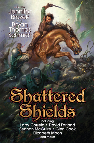 Portada de Shattered Shields, de Jennifer Brozek