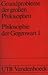 Grundprobleme der großen Philosophen. Philosophie der Gegenwart I