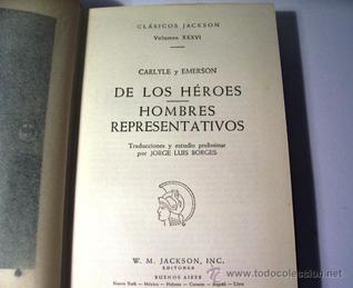 De los Héroes / Hombres Representativos (Hardcover)