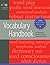 Vocabulary Handbook for All Educators Working to Improve Read... by Linda Diamond
