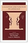 Cognition and Function in Language