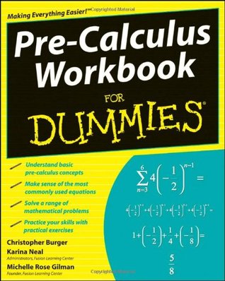 Pre-Calculus Workbook for Dummies (Paperback)