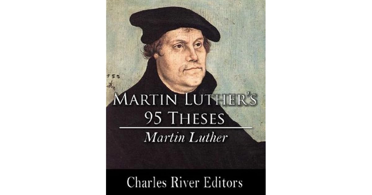 Why did martin luther write the 95 theses picture