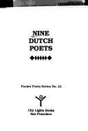 Nine Dutch Poets (Paperback)