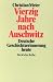 Vierzig Jahre nach Auschwit...