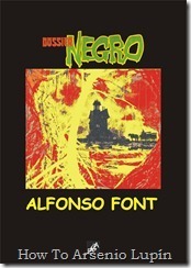 Dossier Negro Alfonso Font