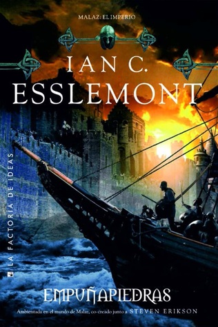 Portada de Empuñapiedras, de Ian C. Esslemont