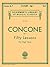 50 Lessons for High Voice, Op. 9