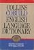 Collins Cobuild English Language Dictionary by John McHardy   Sinclair