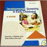Developmental Screening in Early Childhood