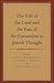 The Gift of the Land and the Fate of the Canaanites in Jewish Thought