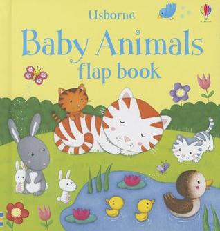 Usborne Baby Animals Flap Book (Board Book)