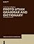 Proto Utian Grammar and Dic...