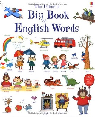 The Usborne Big Book of English Words (Board book)