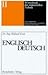 Wörterbuch der industriellen Technik Band II: Englisch-Deutsch