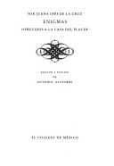 Enigmas: ofrecidos a la Casa del Placer