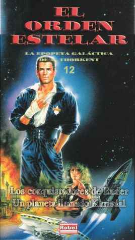 Portada de Los conquistadores de Ruder + Un planeta llamado Khrisdal, de A. Thorkent