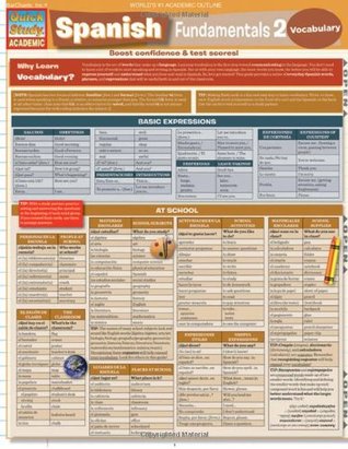 Spanish Fundamentals 2 (Quick Study Academic)