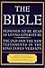 The Bible: Designed to be R...