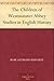 The Children of Westminster Abbey Studies in English History