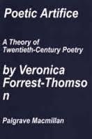 Poetic Artifice: A Theory of Twentieth Century Poetry (Hardcover)
