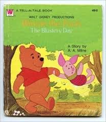 Walt Disney Productions Winnie the Pooh - The Blustery Day (A Tell-A-Tale Book)