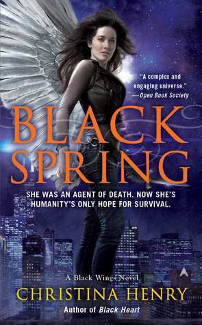 Capa do Livro Black Spring