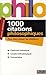 1000 CITATIONS PHILOSOPHIQU...