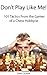 Don't Play Like Me!: 101 Tactics From the Games of a Chess Hobbyist