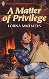 A Matter of Privilege (Harlequin Superromance No. 503) A Matter of Privilege (Harlequin Superromance No. 503)