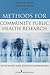 Methods for Community Publi...