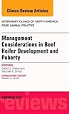 Beef Heifer Development, An Issue of Veterinary Clinics: Food Animal Practice (Volume 29-3) (The Clinics: Veterinary Medicine, Volume 29-3)