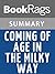 Summary & Study Guide Coming of Age in the Milky Way by Timothy Ferris